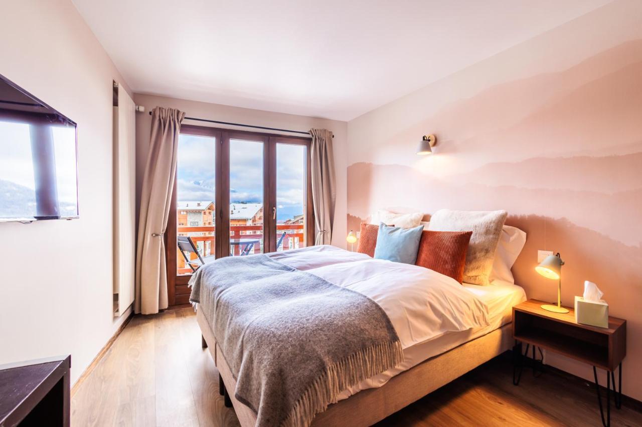 No 8 Bed & Bar Hotel Verbier Bagian luar foto