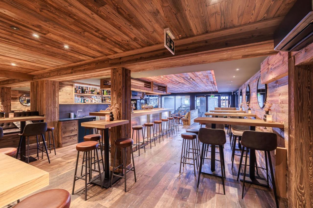 No 8 Bed & Bar Hotel Verbier Bagian luar foto