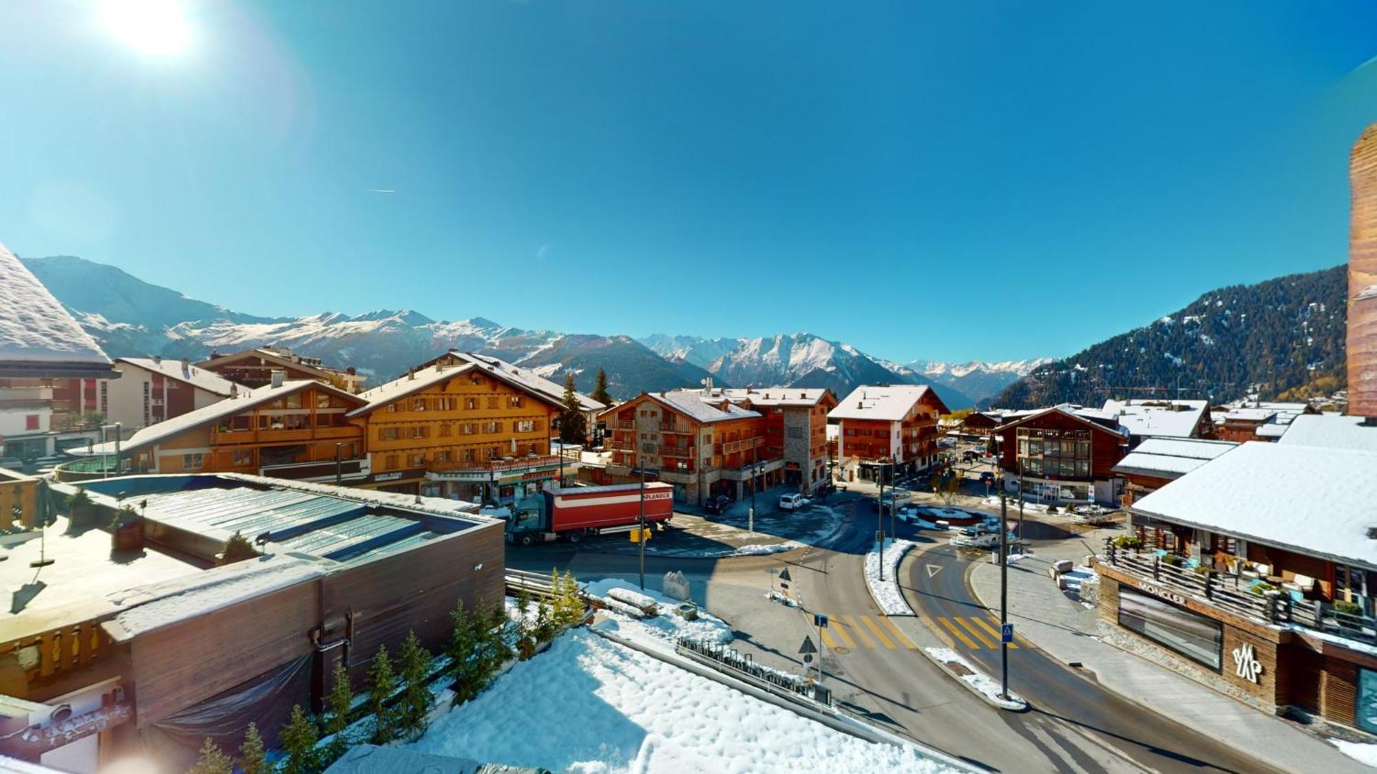 No 8 Bed & Bar Hotel Verbier Bagian luar foto