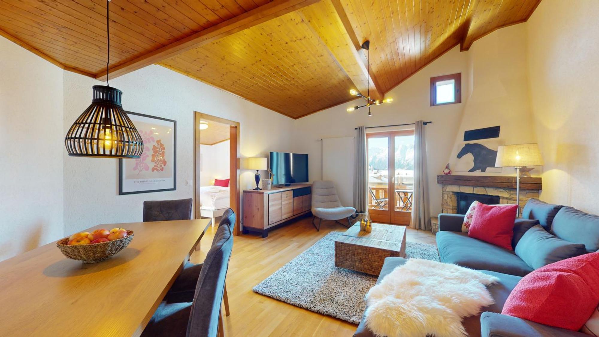 No 8 Bed & Bar Hotel Verbier Bagian luar foto