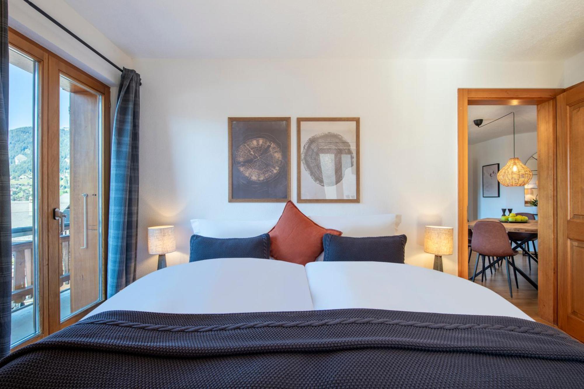 No 8 Bed & Bar Hotel Verbier Bagian luar foto