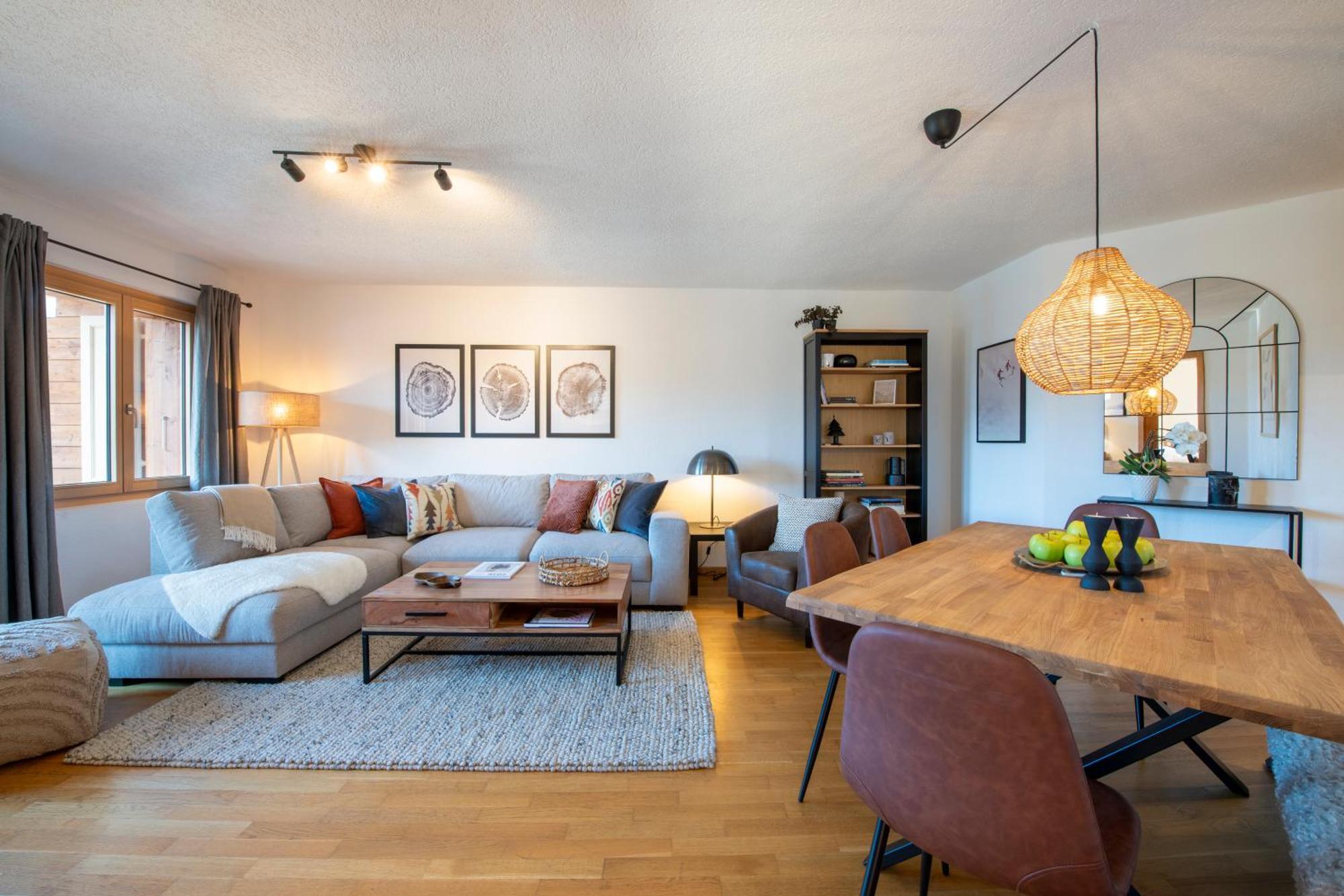 No 8 Bed & Bar Hotel Verbier Bagian luar foto