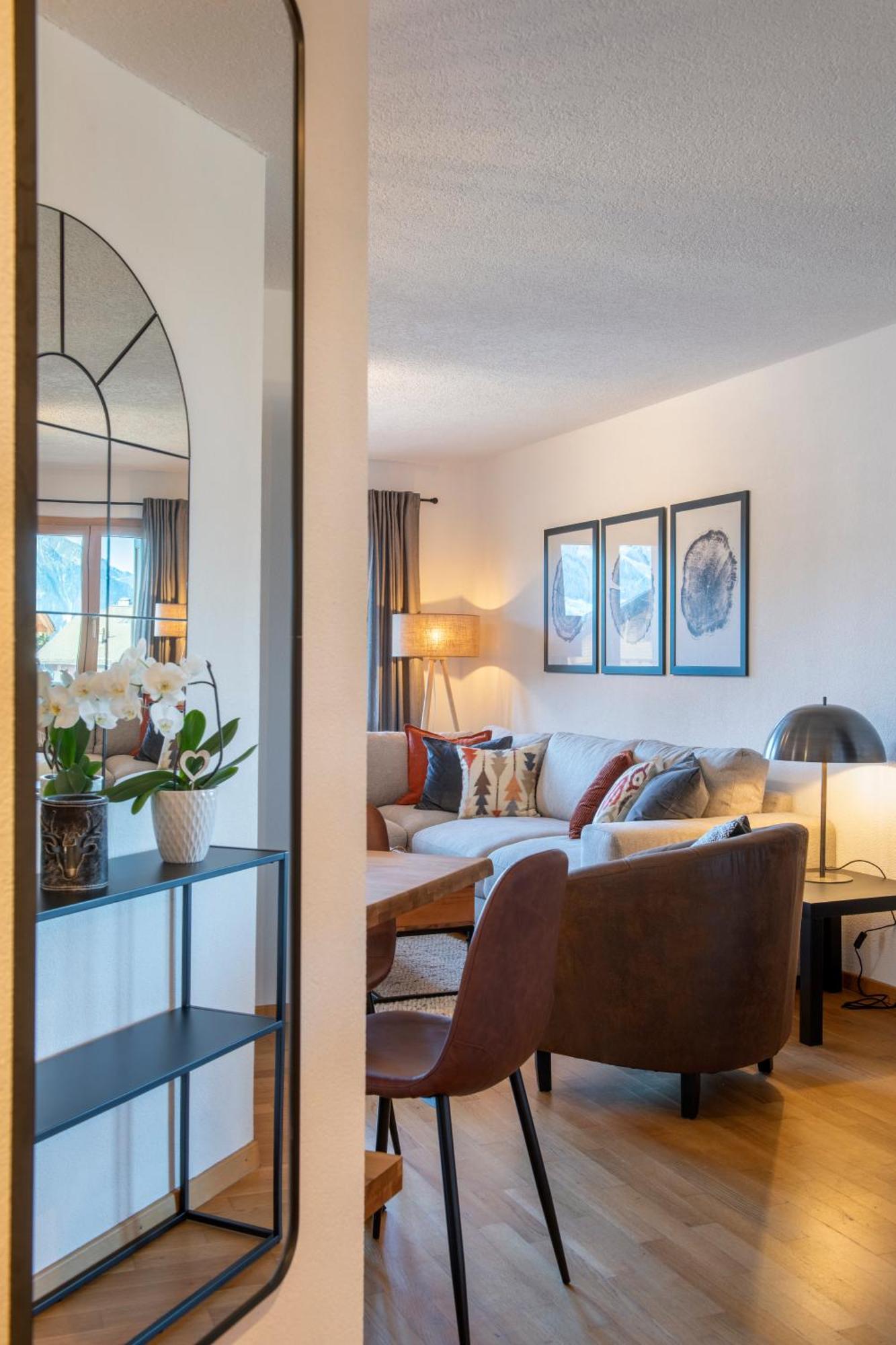 No 8 Bed & Bar Hotel Verbier Bagian luar foto