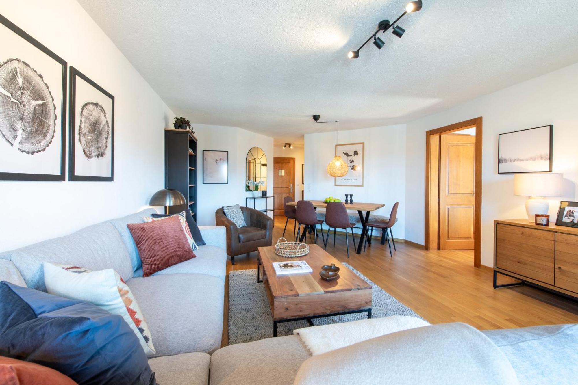 No 8 Bed & Bar Hotel Verbier Bagian luar foto